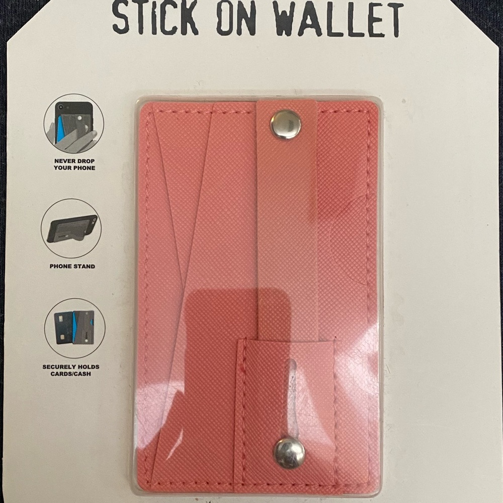 Phone Stick on Wallet
